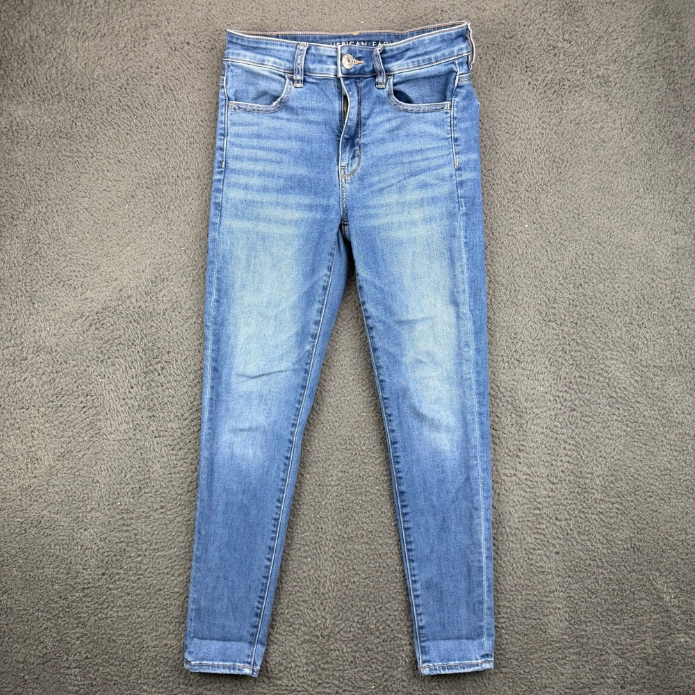 American‎ Eagle Ne(x)t Level Stretch Hi-Rise Jegging Jeans Womens Size 6 Short